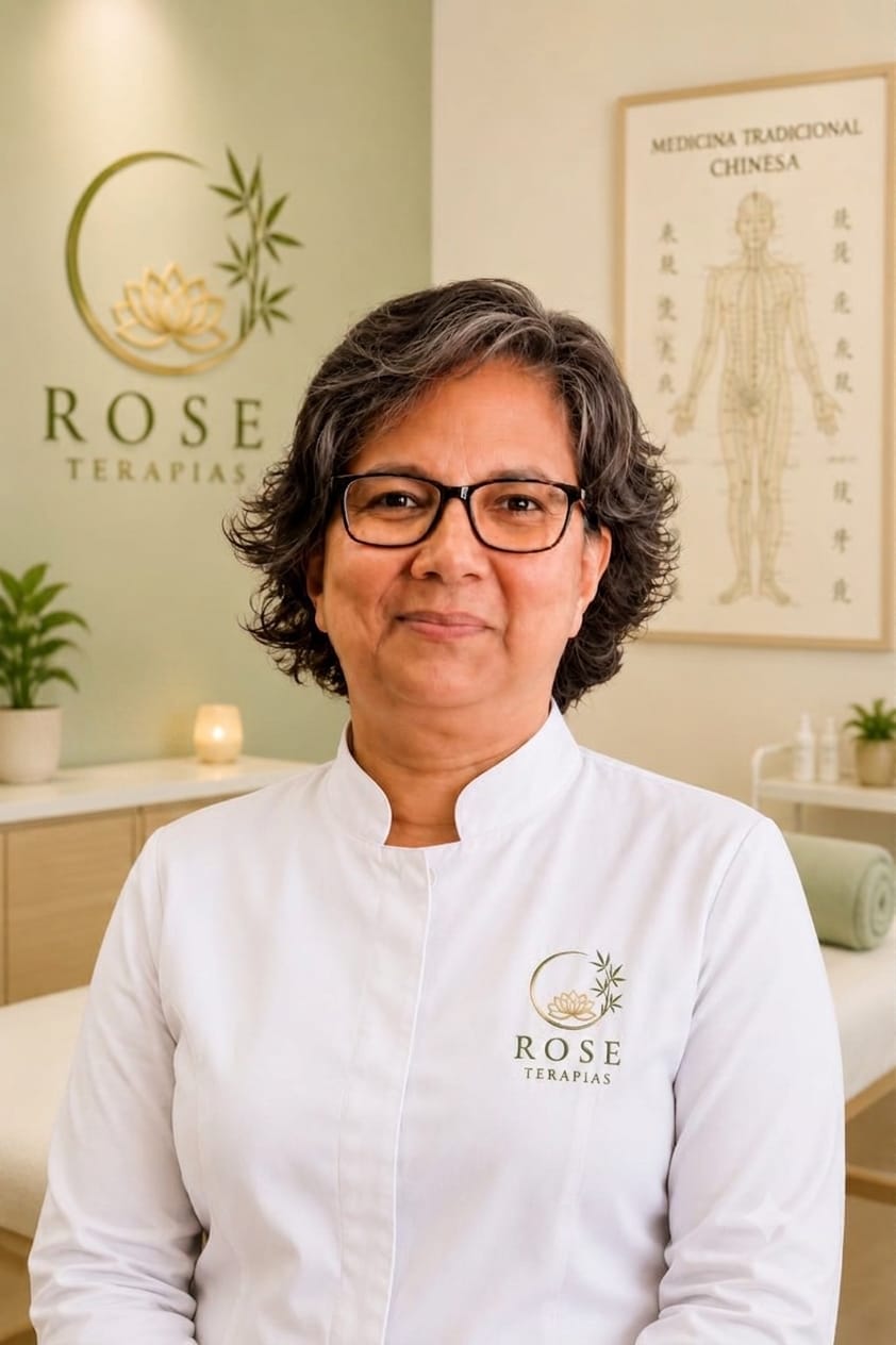 Rosemarie Oliveira, terapeuta de Medicina Tradicional Chinesa na Amadora